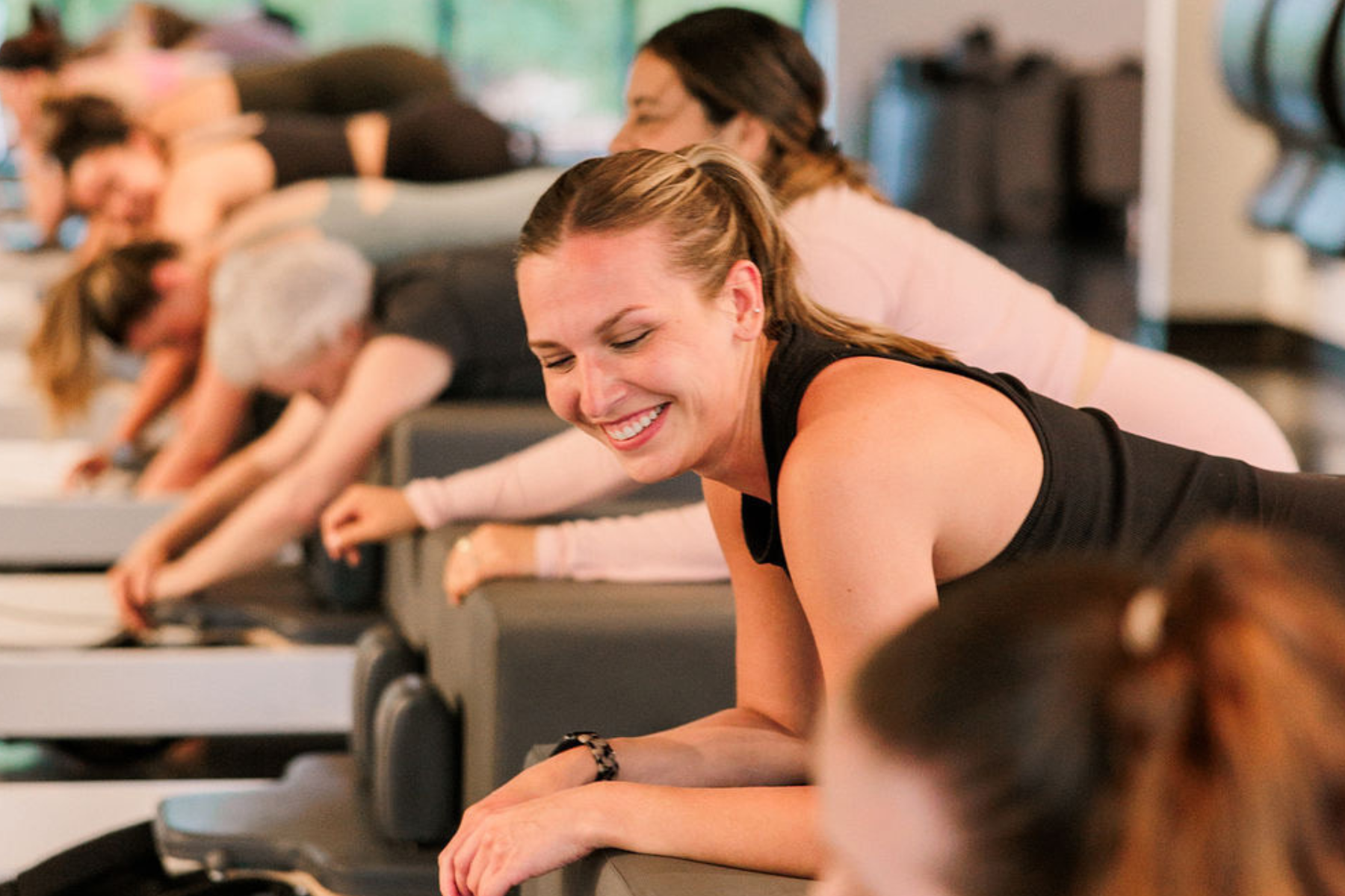 Women exercising