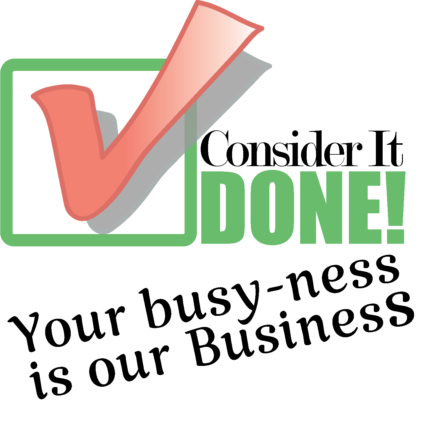 Logo for Consider It Done! Personal Concierge Service