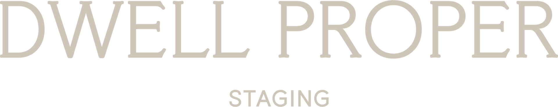 Logo for Dwell Proper Staging