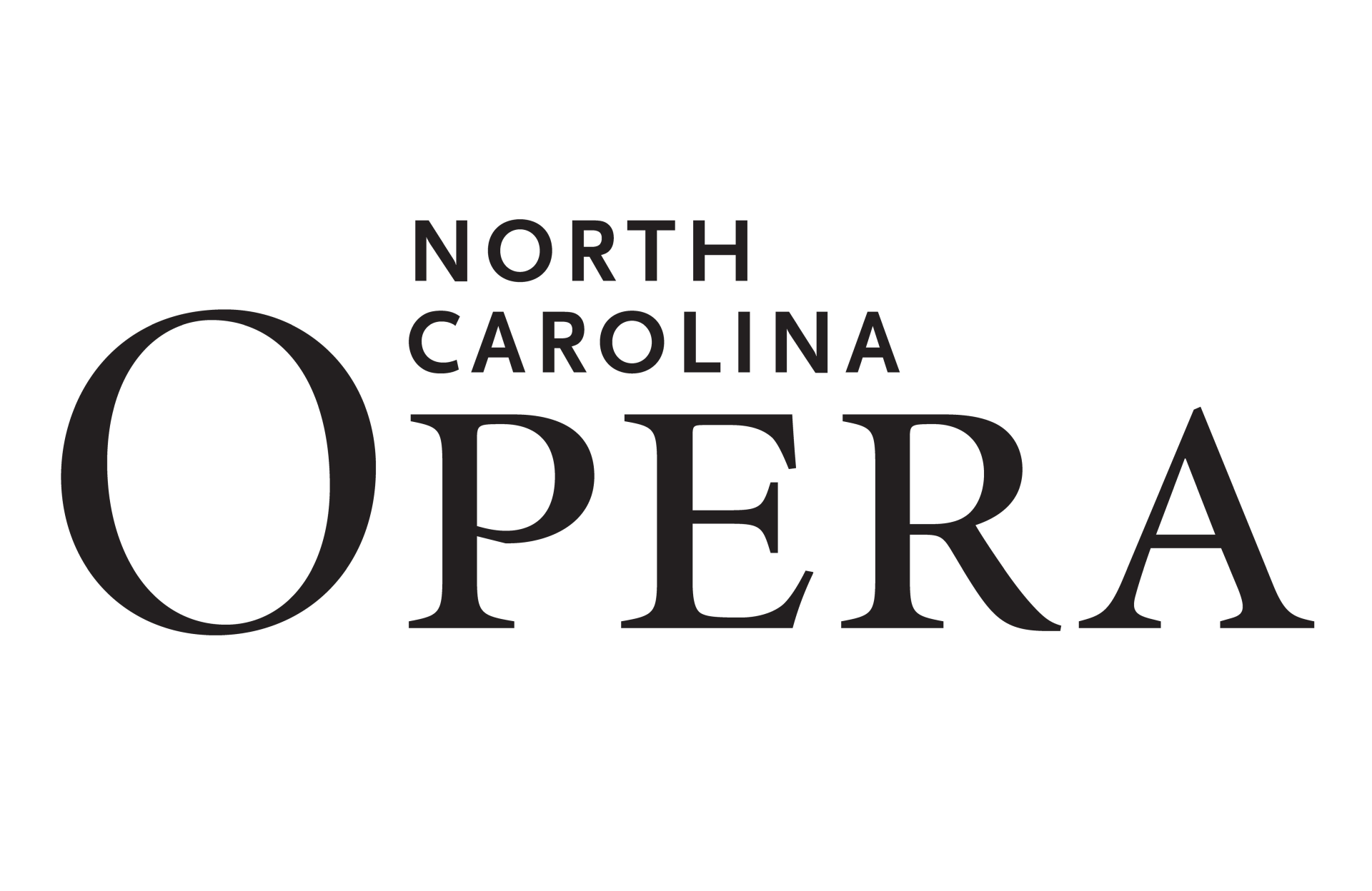 Logo for North Carolina Opera 