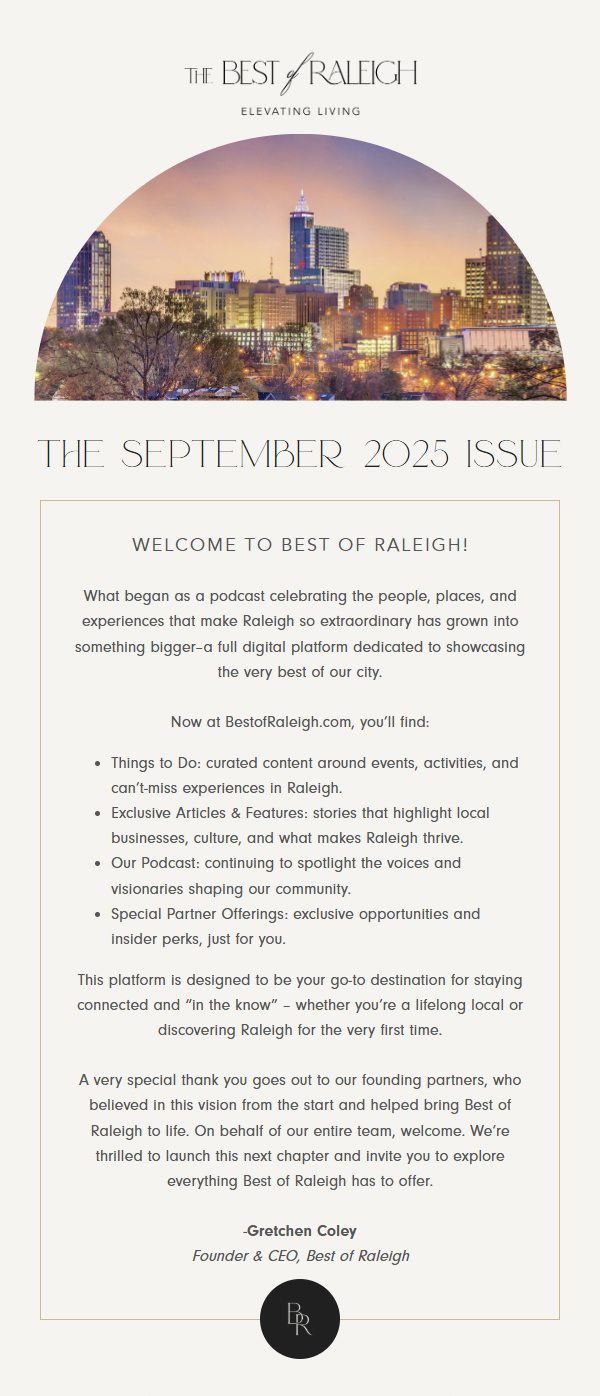 The September 2025 Issue screen capture