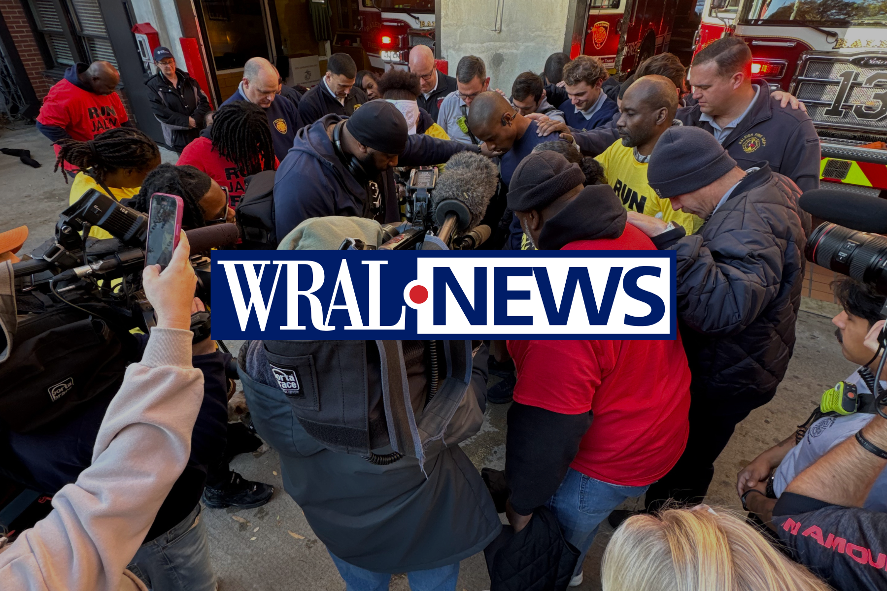 WRAL: Raleigh man takes off on 150-mile run to Charlotte to support firefighters screen capture