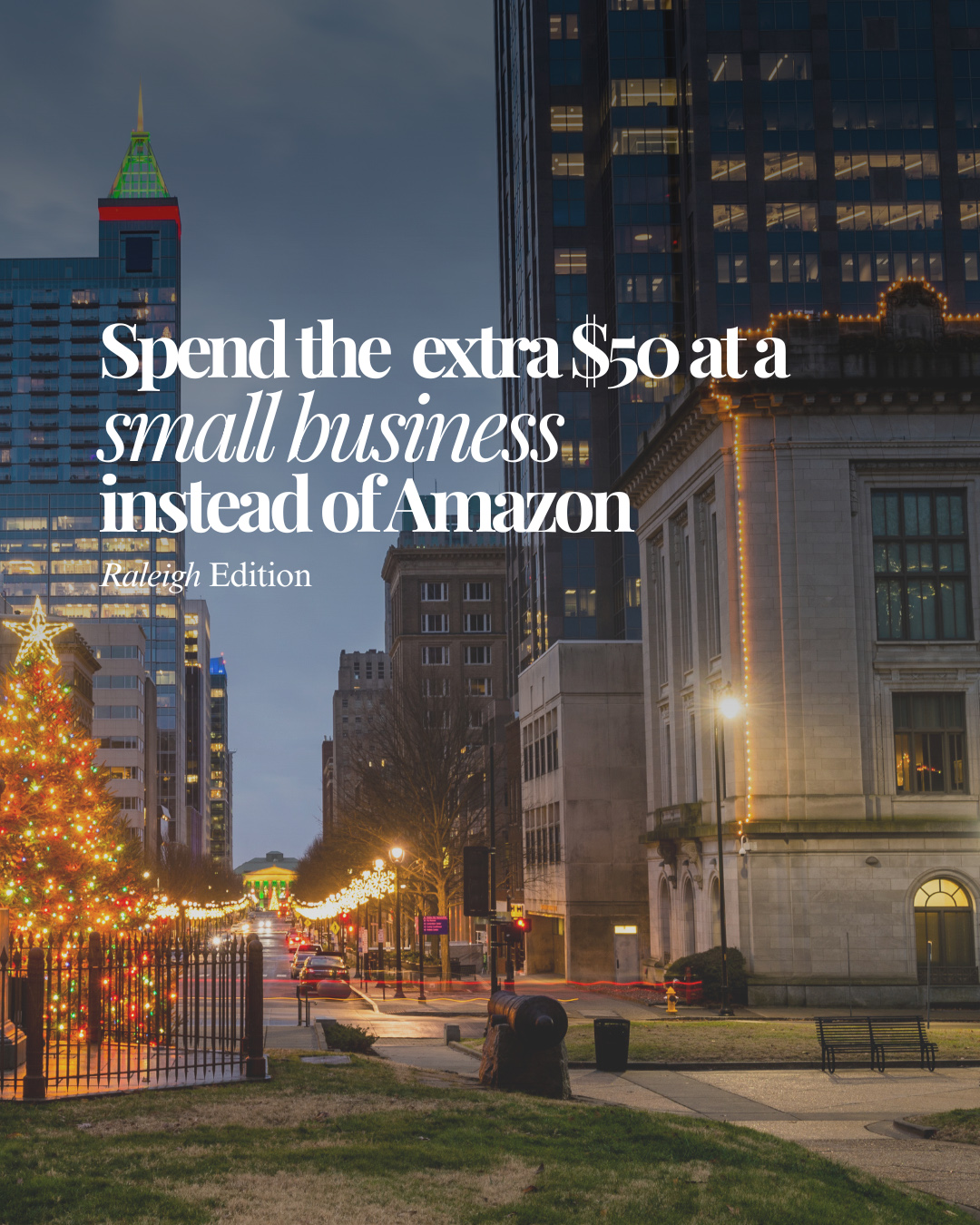 Shop Local This Season | Raleigh Gifts That Matter screen capture